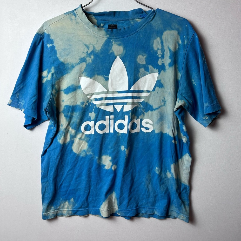 Adidas Blue Tie-Dye Men's Shirt